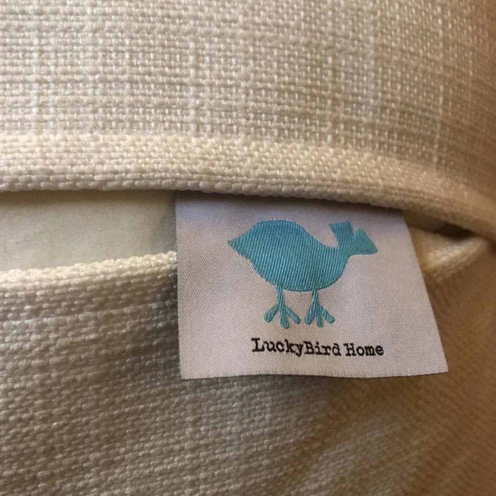 Lucky Bird Home Pillow “Born to Tailgate” New York State  Toss Throw Decor NWOT